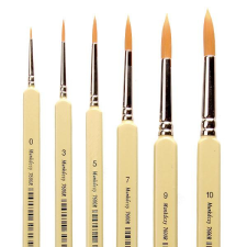 Munkácsy M7600R Munkácsy szintetikus, delta nyelű kerek ecset - 04 ecset