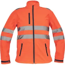  MURCIA HV SOFTSHELL kabát narancssárga S munkaruha