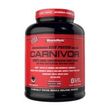 Musclemeds Carnivor™ - Hidrolizált Marhafehérje (56 Adag, Rocket Pop) vitamin és táplálékkiegészítő