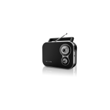Muse M-051R Hordozható FM Rádió - Fekete rádió