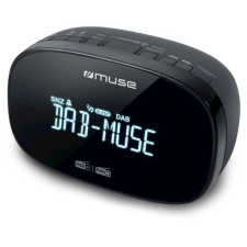 Muse M-150CDB DAB+/FM Ébresztőórás rádió fekete ébresztőóra