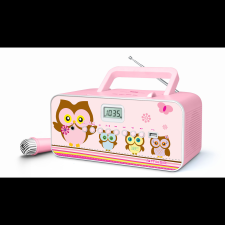 Muse M-29KP CD lejátszó + Mikrofon - Rózsaszín (M-29KP) kreatív és készségfejlesztő