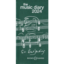  Music Diary 2024 naptár, kalendárium