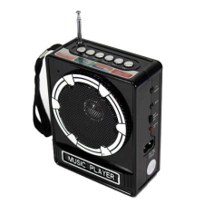 Music Player mini hordozható Hangszóró #fekete hordozható hangszóró