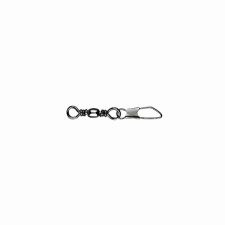 MUSTAD BARREL SWIVEL WITH SAFETY SNAP 20×A0 10DB/CSOMAG horgászkiegészítő