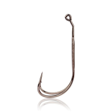 MUSTAD FROG DOUBLE HOOK - 2X STRONG BLACK NICKEL 4/1 2DB/CS horog
