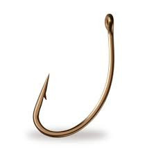  Mustad Signature Hooks, Shrimp horog (C49Snp-Br- -M25 ) horog