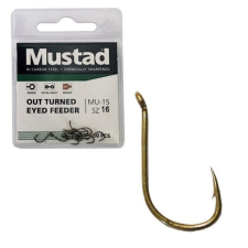 MUSTAD ULTRA NP OUT TURNED EYED FEEDER 10 10DB/CSOMAG horog