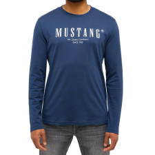 Mustang Asheville C Print Férfi Hosszú Ujjú Póló férfi pulóver, kardigán