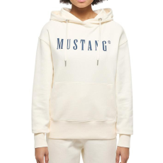  Mustang Bianca H Logo Női Pamut Pulóver