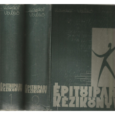 Műszaki Könyvkiadó Építőipari kézikönyv I-II. - Magasépítési kivitelezés antikvárium - használt könyv
