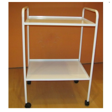  Műszerasztal lemezlapos 70 X 70 cm kerekes gyógyászati segédeszköz