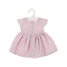  Muszlin baba ruha 38 cm rózsaszín játékbaba felszerelés