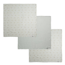 Muszlin pelenka 70x70 cm szett 3 db Riverside mosható pelenka