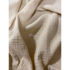  Muszlin takaró 75x100 bézs babaágynemű, babapléd
