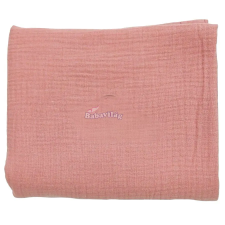  Muszlin takaró 90x155 cm pink babaágynemű, babapléd