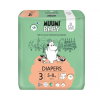 MUUMI Baby 3 Midi 5-8 kg (50 db), öko pelenkák