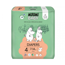 MUUMI Baby 4 Maxi 7-14 kg (46 db), öko pelenkák pelenka
