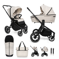 MUUVO Kočík kombinovaný Quick 4.0 Desert sand set 2v1 babakocsi