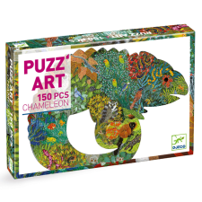  Művészeti puzzle - Kameleon, 150 db-os - Chameleon puzzle, kirakós