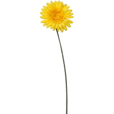  Művirág gerbera sárga 60 cm dekoráció