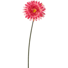 Művirág gerbera sötét rózsaszín 60 cm dekoráció
