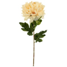  Művirág - Krizantém (76x17 cm), barack színű dekoráció