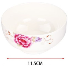  MÜZLISTÁL VIRÁG MINTÁS ÁTM:11,5CM party kellék