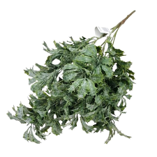  Műzöld, ilex csokor, 5 ágú. Mérete: kb. 40 cm. dekorációs kellék