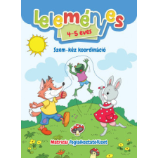 Múzsa Könyvkiadó Leleményes 4-5 éves - Szem-kéz koordináció gyermek- és ifjúsági könyv