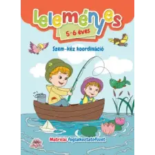 Múzsa Könyvkiadó Leleményes 5-6 éves - Szem-kéz koordináció gyermek- és ifjúsági könyv