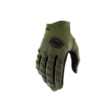 MX Kesztyű 100% Airmatic hadizöld XL motoros kesztyű
