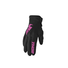  MX Kesztyűk Thor Sector hölgyeknek fekete / rózsaszín MD egyéb motorkerékpár alkatrész