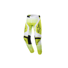 MX Nadrág Alpinestars Gyerek Racer Push neon sárga/fehér 24 motoros nadrág