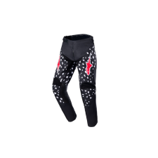 MX nadrág Alpinestars Kids Racer North fekete/piros 24 motoros nadrág