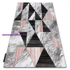 My carpet company kft ALTER szőnyeg Nano háromszögek rózsaszín 140x190 cm lakástextília
