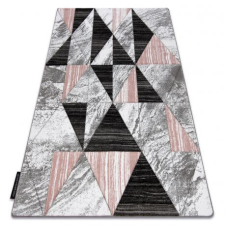 My carpet company kft ALTER szőnyeg Nano háromszögek rózsaszín 200x290 cm lakástextília