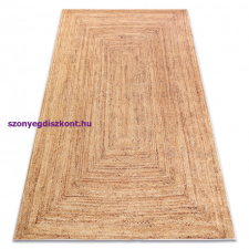 My carpet company kft ANDRE 1017 mosható szőnyeg Fonat, csúszásgátló - bézs 80x150 cm lakástextília
