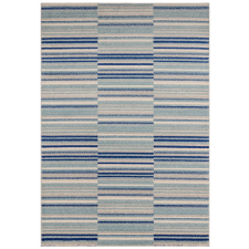 My carpet company kft ASY Muse 066x240cm Blue Stripe Rug MU05 szőnyeg lakástextília