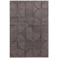 My carpet company kft ASY Muse 200x290cm Charcoal Swirl Rug MU01 szőnyeg lakástextília