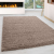 My carpet company kft Ay life 1500 bézs 240x340cm egyszínű shaggy szőnyeg