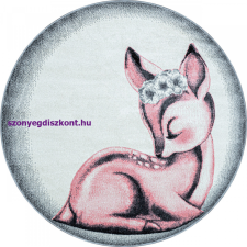 My carpet company kft BAMBI 850 PINK 120 x 120 -kör szőnyeg lakástextília