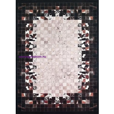 My carpet company kft Ber Porte 2054 fekete 80x150cm- vékony modern szőnyeg lakástextília