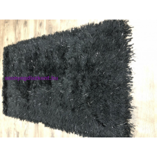 My carpet company kft Bolti T2. Mala Fekete 170X240Cm Luxus Shaggy Szőnyeg lakástextília