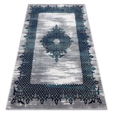 My carpet company kft CORE szőnyeg W9797 Rozetta - Structural, két szintű, kék / szürke 200x290 cm lakástextília