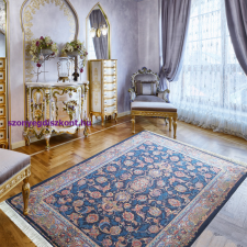 My carpet company kft Dy QUM 08 kék 160 x 230 cm lakástextília