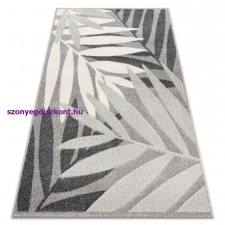 My carpet company kft Feel szőnyeg 1827/16811 LEVELEK szürke / krém 160x220 cm lakástextília