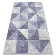 My carpet company kft Feel szőnyeg 5672/17944 háromszögek bézs/ibolya 80x150 cm lakástextília
