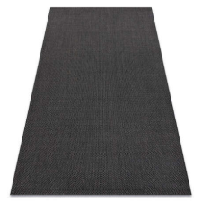 My carpet company kft Fonott sizal flat szőnyeg 48663/090 fekete SIMA 140x200 cm lakástextília