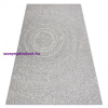 My carpet company kft Fonott sizal flat szőnyeg 48832637 Körök, pontok szürke / krém 160x230 cm